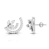 Jewelove™ Earrings Beautiful Platinum Earrings with Diamonds JL PT E ST 2209
