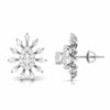 Jewelove™ Earrings Beautiful Platinum Earrings with Diamonds JL PT E ST 2219