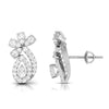 Jewelove™ Earrings Beautiful Platinum Earrings with Diamonds JL PT E ST 2244