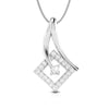Jewelove™ Pendants & Earrings Pendant only Beautiful Platinum with Diamond Pendant Set  for Women JL PT P 2421