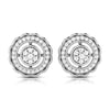 Jewelove™ Pendants & Earrings Earrings only Beautiful Platinum with Diamond Pendant Set for Women JL PT P 2451