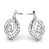 Jewelove™ Pendants & Earrings Earrings only Beautiful Platinum with Diamond Pendant Set  JL PT P 2440