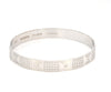 Jewelove™ Bangles & Bracelets Broad Platinum Bangle for Women with Diamond Cut JL PTB 622