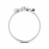 Jewelove™ Rings Butterfly Platinum Diamond Ring for Women JL PT LR 136