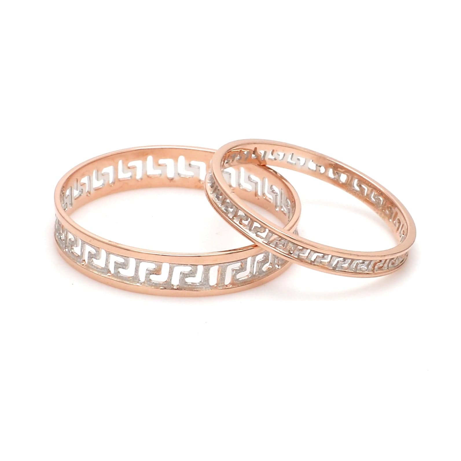 6mm Wide Plain Polish Vintage Jabel Wedding Band Ring Size 10 in 18K White  Gold – Oaks Jewelry