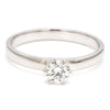 Jewelove™ Rings Women's Band only / 0.50 J VS Classic 6 Prong Solitaire Ring made in Platinum SKU 0011