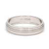 Jewelove™ Rings SI IJ / Men's Band only Classic Yet So Different Platinum Couple Rings JL PT 909