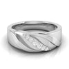 Jewelove™ Rings Compliments of Love Designer Platinum Couple Rings with Diamonds JL PT 533