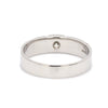Jewelove™ Rings Customised 0.25 cts. Single Diamond Platinum Ring for Men SJ PTO 311-Z