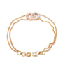 Jewelove™ Bangles & Bracelets Yellow Gold Customised 14K Gold Bracelet with Diamonds
