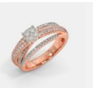 Jewelove™ Customised 14K Lab Grown Diamond Jewellery