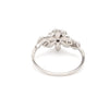Jewelove™ Rings Women's Band only Customised Designer Platinum Ring Black Diamond JL PT 963