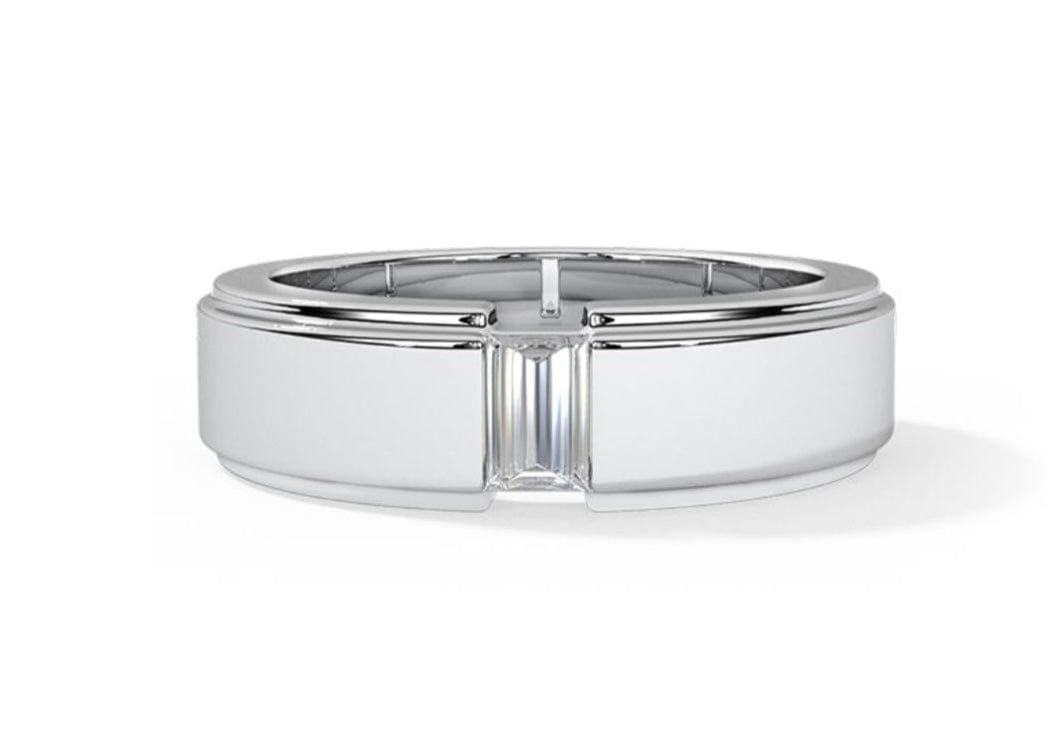 Men's 4.5mm Tiffany & Co. Wedding Band in Platinum - Filigree Jewelers