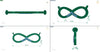 Jewelove™ Necklaces & Pendants Customised Platinum Mangalsutra Pendant with Chain JL PT P 311