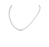 Jewelove™ Necklaces & Pendants Customised Platinum Necklace with Diamonds JL PTN 716