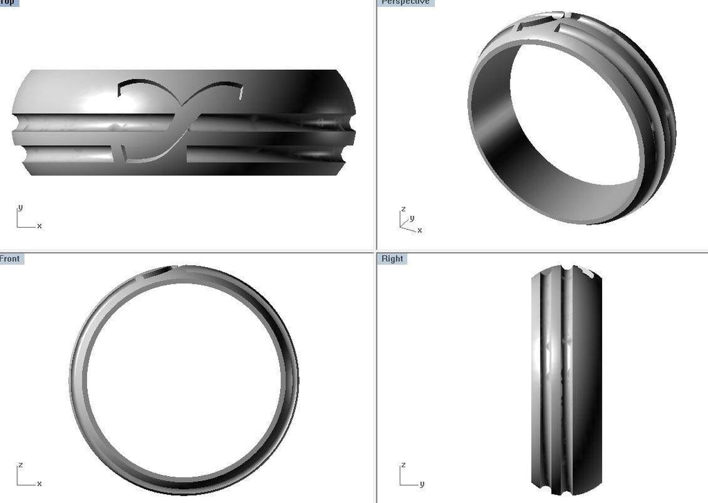 Jewelove™ Customised Platinum Ring