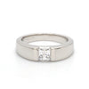Jewelove™ Customised Platinum Ring with AD