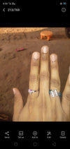 Jewelove™ Rings Customised platinum ring with AD stones