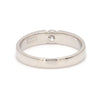 Jewelove™ Rings Men’s Band only Customised Platinum Solitaire Band with 0.30 cts. Solitaire for Men JL PT 1148
