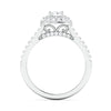 Jewelove™ Rings Women's Band only / J VS Designer 50-Pointer Platinum Solitaire Engagement Ring for Women JL PT 979