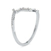 Jewelove™ Rings Women’s Band only Designer Baguette Diamond Platinum Diamond Engagement Ring JL PT 0697