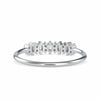 Jewelove™ Rings Women's Band only / VS GH Designer Baguette Platinum Diamond Engagement Ring JL PT 0630