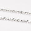 Jewelove™ Chains Designer Curvy Links Platinum Chain JL PT CH 834