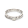 Jewelove™ Rings SI IJ / Women's Band only Designer Diamond Platinum Couple Rings JL PT 913