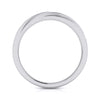 Jewelove™ Rings Designer Diamond Platinum Ring for Women JL PT R-8022
