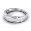 Jewelove™ Rings Designer Diamond Platinum Ring for Women JL PT R-8022