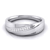 Jewelove™ Rings SI IJ / Women's Band Only Designer Diamond Platinum Ring for Women JL PT R-8022