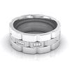 Jewelove™ Rings SI IJ / Women's Band Only Designer Diamond Platinum Ring for Women JL PT R-8030