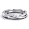 Jewelove™ Rings Designer Diamond Platinum Ring for Women JL PT R-8037