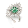 Jewelove™ Rings Women's Band only Designer Emerald Gold Ring with Rose Cut Diamonds for Women JL AU 22RG0095