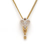 Jewelove™ Pendants Designer Gold Diamond Pendant For Women JL AU P A-1