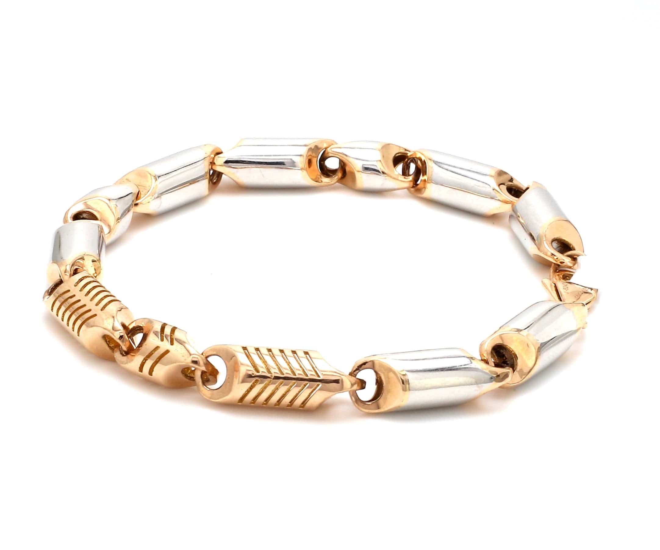 Unisex Men's Women's Steel Fashion Love Bolts and Screws Bracelet Yellow  Gold | eBay