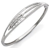 Designer Oval Platinum Bracelet with Diamonds SJ PTB 109 in India
