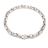 Jewelove™ Bangles & Bracelets Designer Platinum Bracelet for Men JL PTB 1117