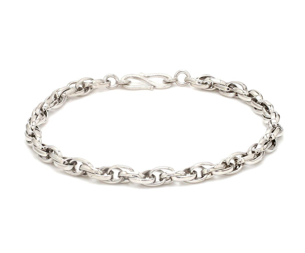 Jewelove™ Bangles & Bracelets Designer Platinum Bracelet for Men JL PTB 685