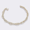 Jewelove™ Bangles & Bracelets Designer Platinum Bracelet JL PTB 683