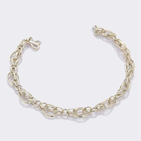 Jewelove™ Bangles & Bracelets Designer Platinum Bracelet JL PTB 683