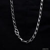 Jewelove™ Chains Designer Platinum Chain with Curved Link JL PT CH 781
