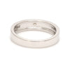 Back View of Designer Platinum Ring with Diamond for Women JL PT 1125
