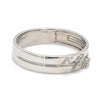 Jewelove™ Rings Designer Platinum Couple Rings with Diamonds JL PT 452
