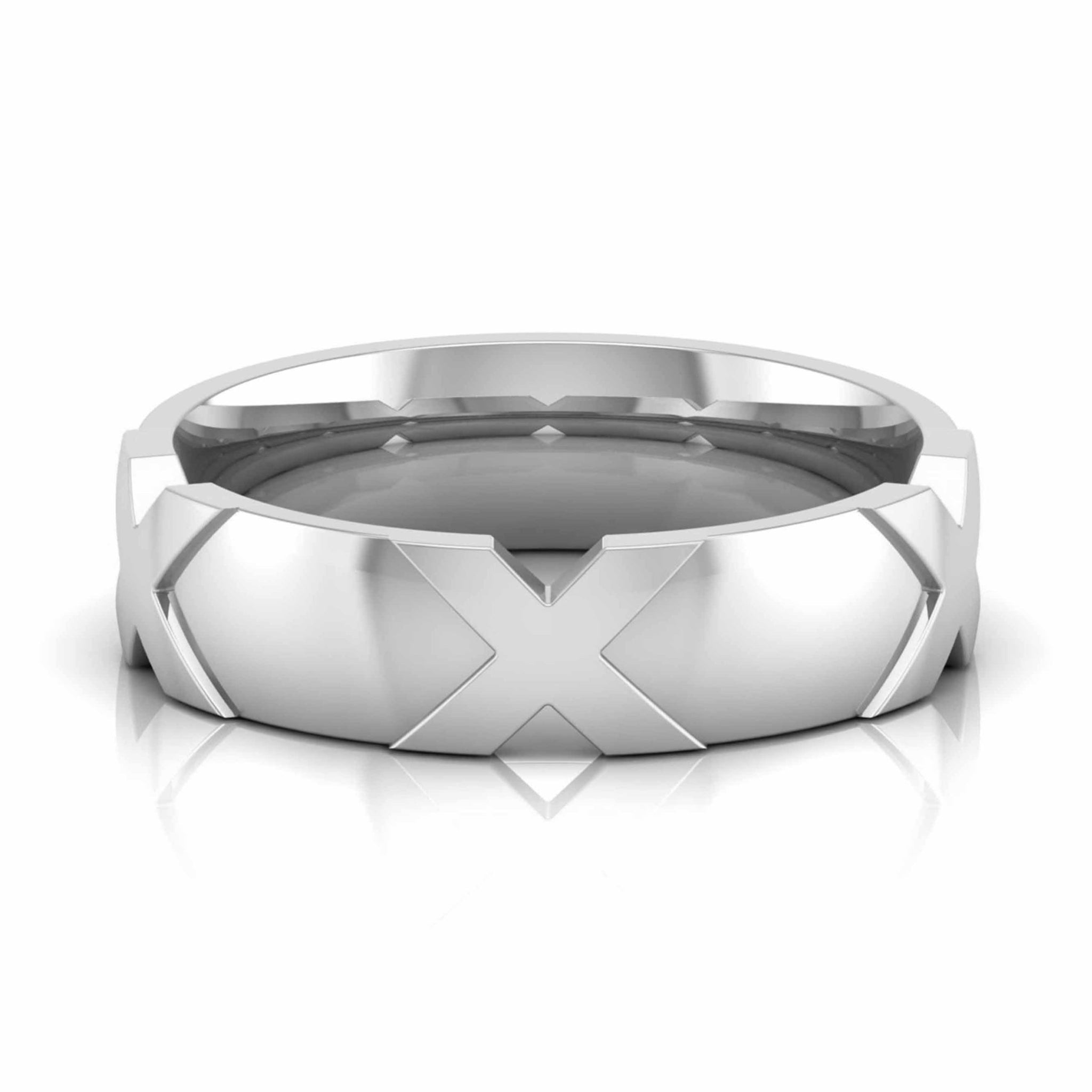 Jewelove™ Rings Designer Platinum Diamnd Couple Ring JL PT CB 148