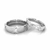 Jewelove™ Rings Both / SI IJ Designer Platinum Diamnd Couple Ring JL PT CB 148