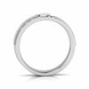 Jewelove™ Rings Designer Platinum Diamond Couple Ring JL PT CB 107