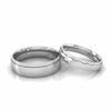Jewelove™ Rings Both / SI IJ Designer Platinum Diamond Couple Ring JL PT CB 12
