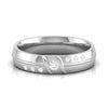 Jewelove™ Rings Women's Band only Designer Platinum Diamond Couple Ring JL PT CB 144