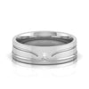 Jewelove™ Rings Designer Platinum Diamond Couple Ring JL PT CB 16